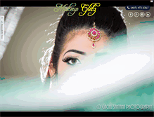 Tablet Screenshot of makeupglitz.com